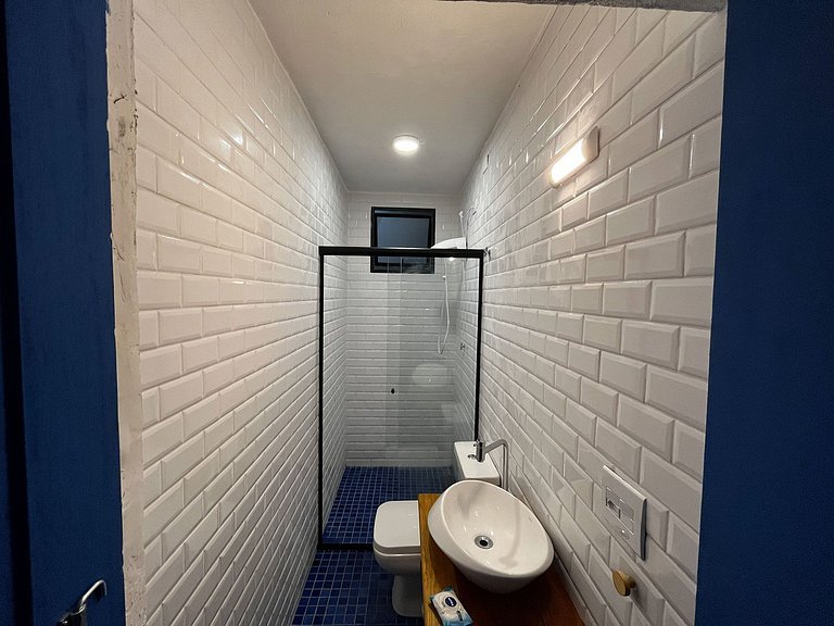 Suíte casal em Casa Pé no Rio e Frente para o Mar