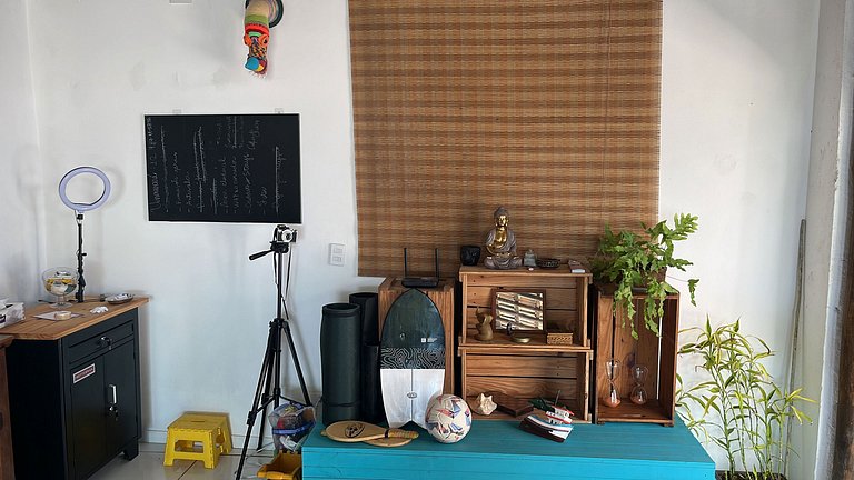 Casa de frente para a praia e com pé no rio Una