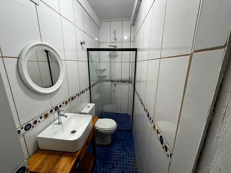 Casa de frente para a praia e com pé no rio Una